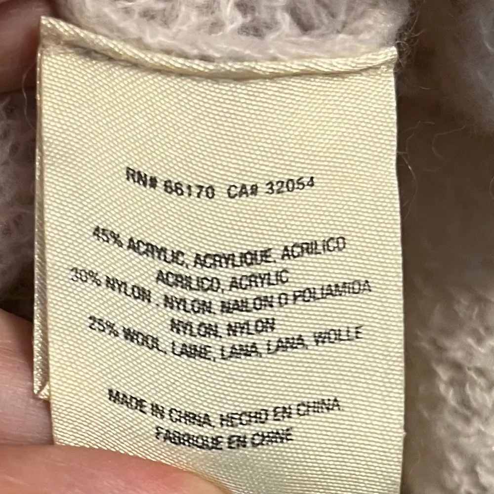 Anthropologie Lua Pointelle Knit Sweater Duster Vest Angel Of The North Sz XS/S - Image 10