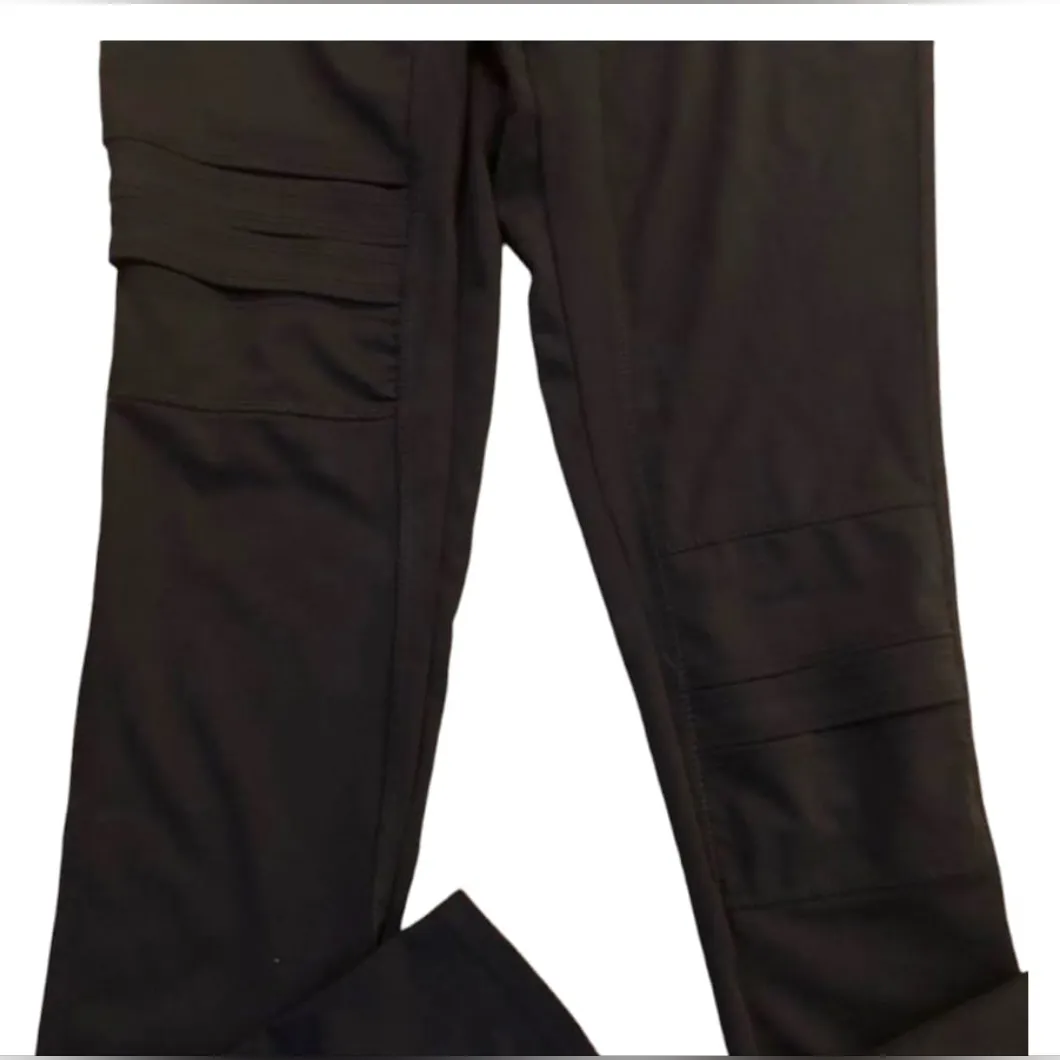 Jessica Simpson The Warm Up Leggings Black Skinny Cutout Size XS - Image 4