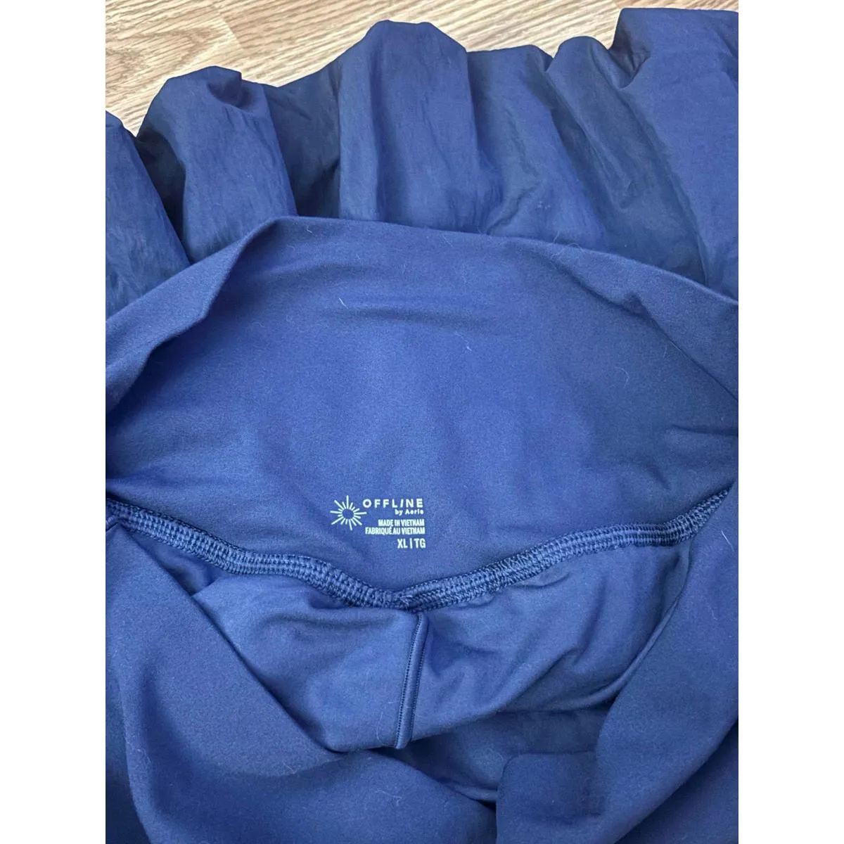 Aerie Navy Blue Bubble Skort Size XL - Image 7