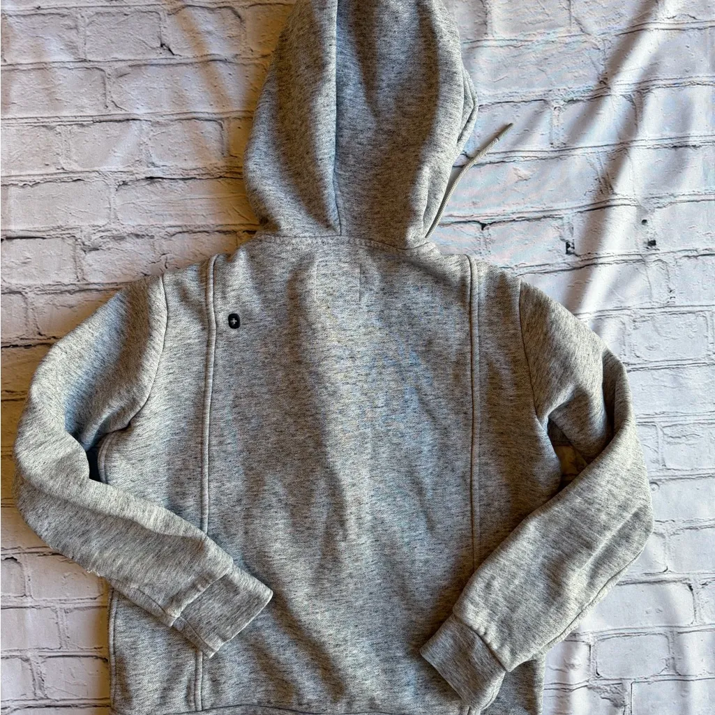FIGS Sweatshirt Hooded Women's Gray XS Nurse Medical Uniform Full Zip Work EUC - Image 13