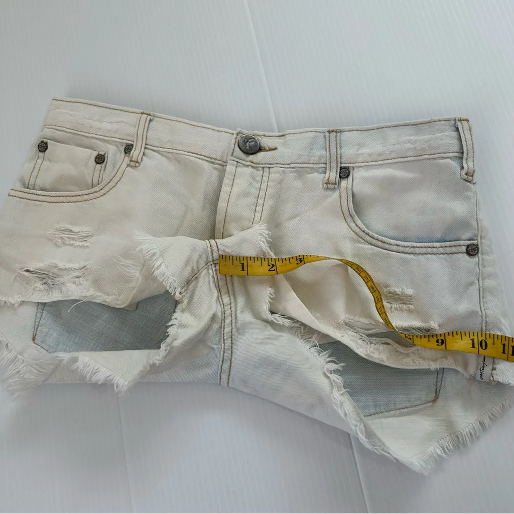 One Teaspoon Low Waist Bonita Shorts, 28” - Image 5