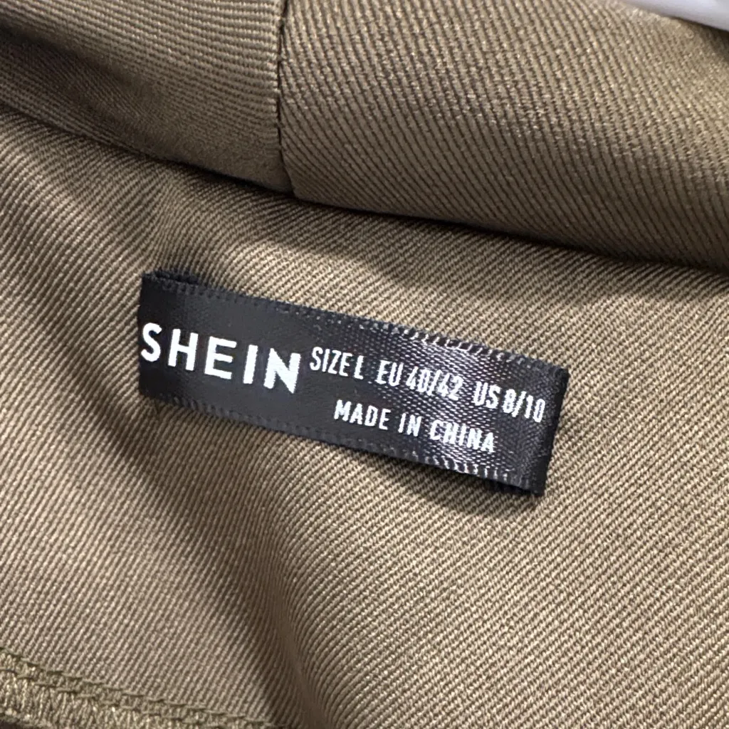 SHEIN Olive Women's Blazer - Image 2