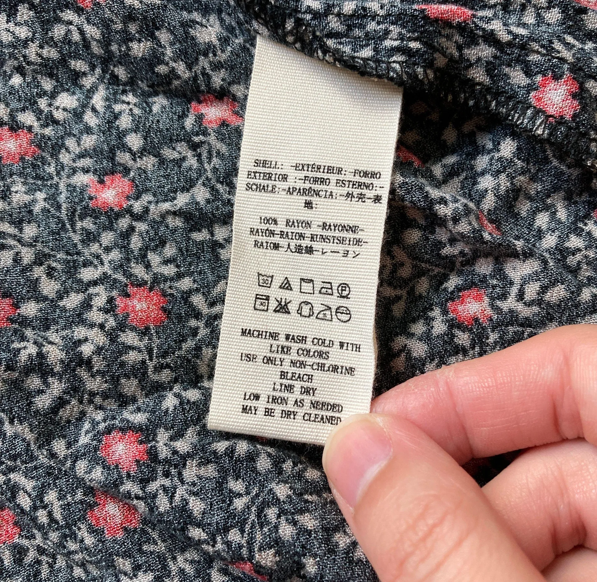 Fortuna Floral Mini Dress Size XS - Image 9