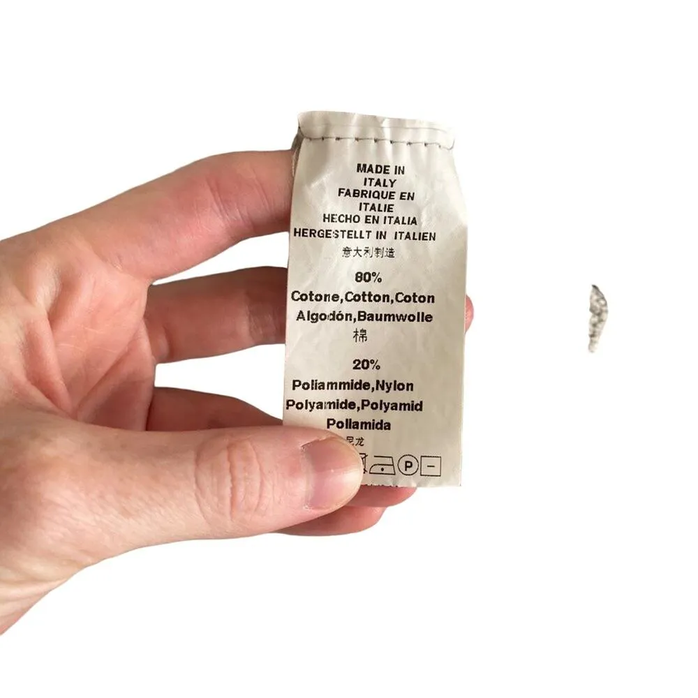 Brandy Melville Cotton Crew Neck Knit Sweater in Oatmeal - Image 3