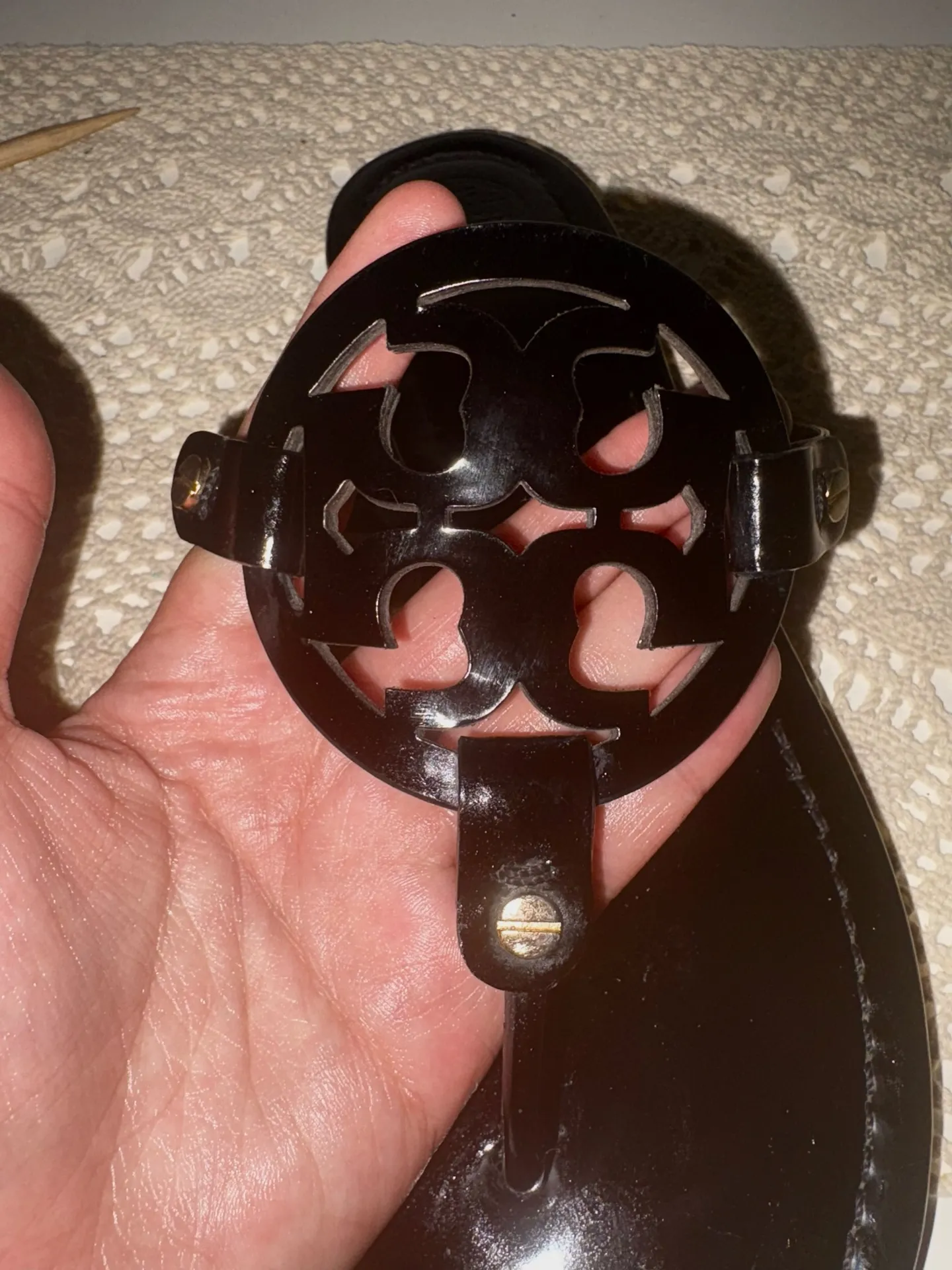 Used Tory Burch black Sandals - Image 4