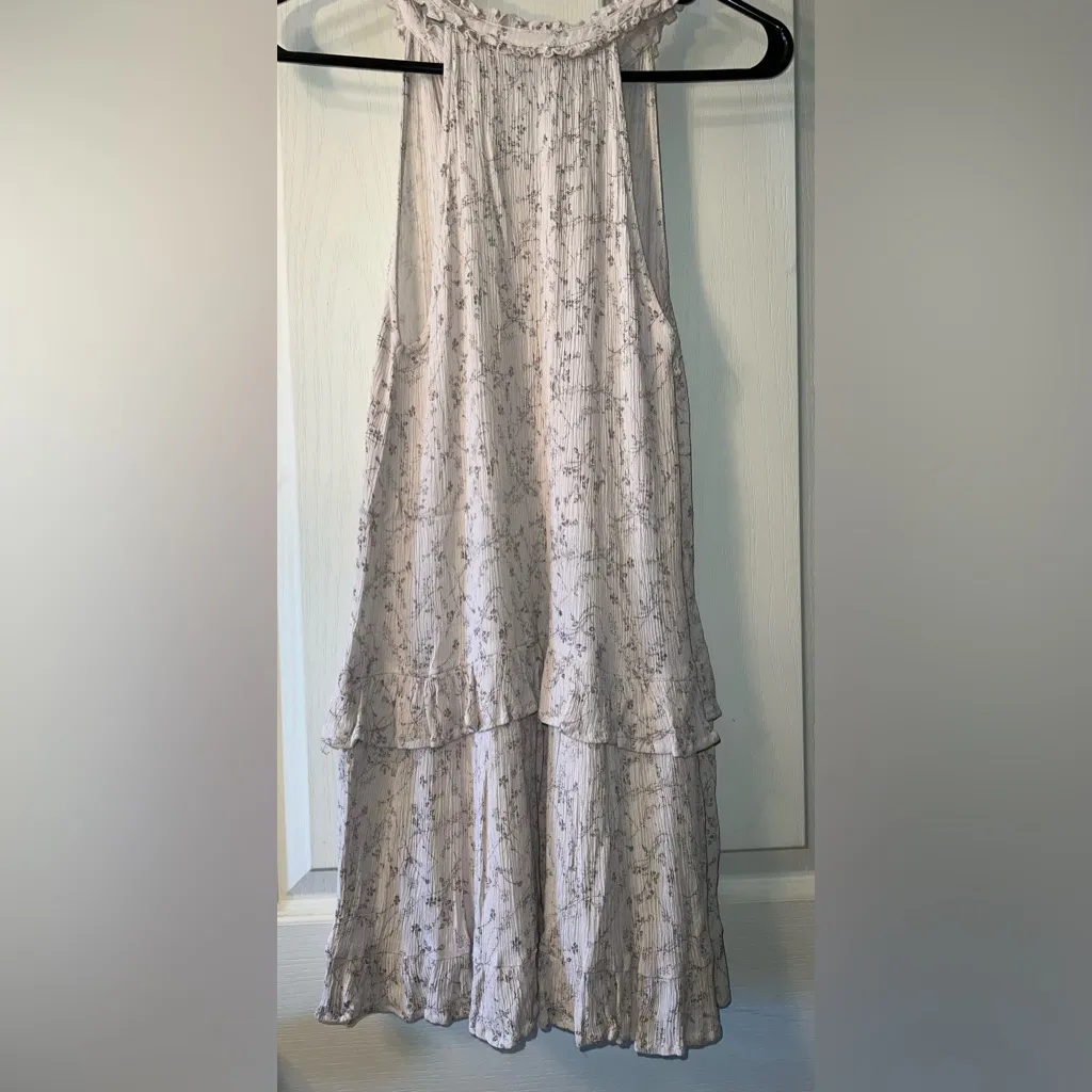 Altar'd State Floral Cream Dress - Image 4