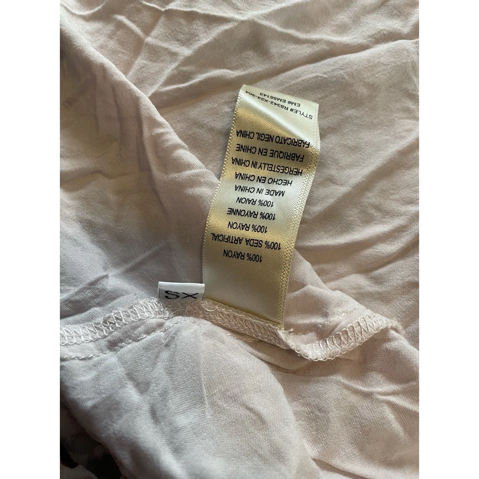 Cloth & Stone Anthropologie Long Animal Print Buttondown Dress Maxi XS Lined - Image 3