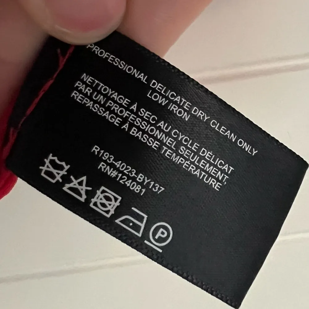 Proenza Schouler Red Puff Sleeve Tie Top - Image 9