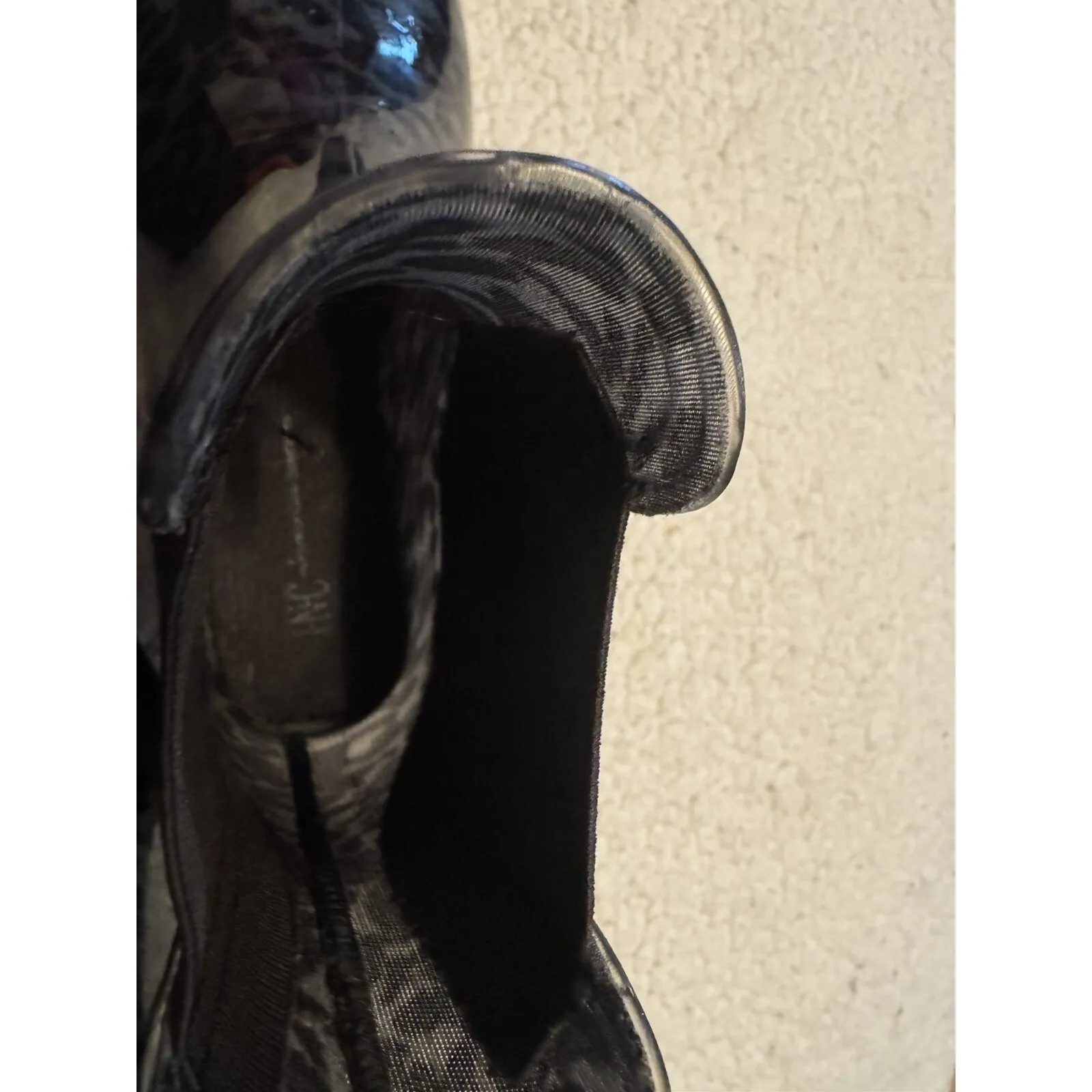 INC International‎ Concepts Leopard Ankle Rain Booties Gray Size 9 - Image 3