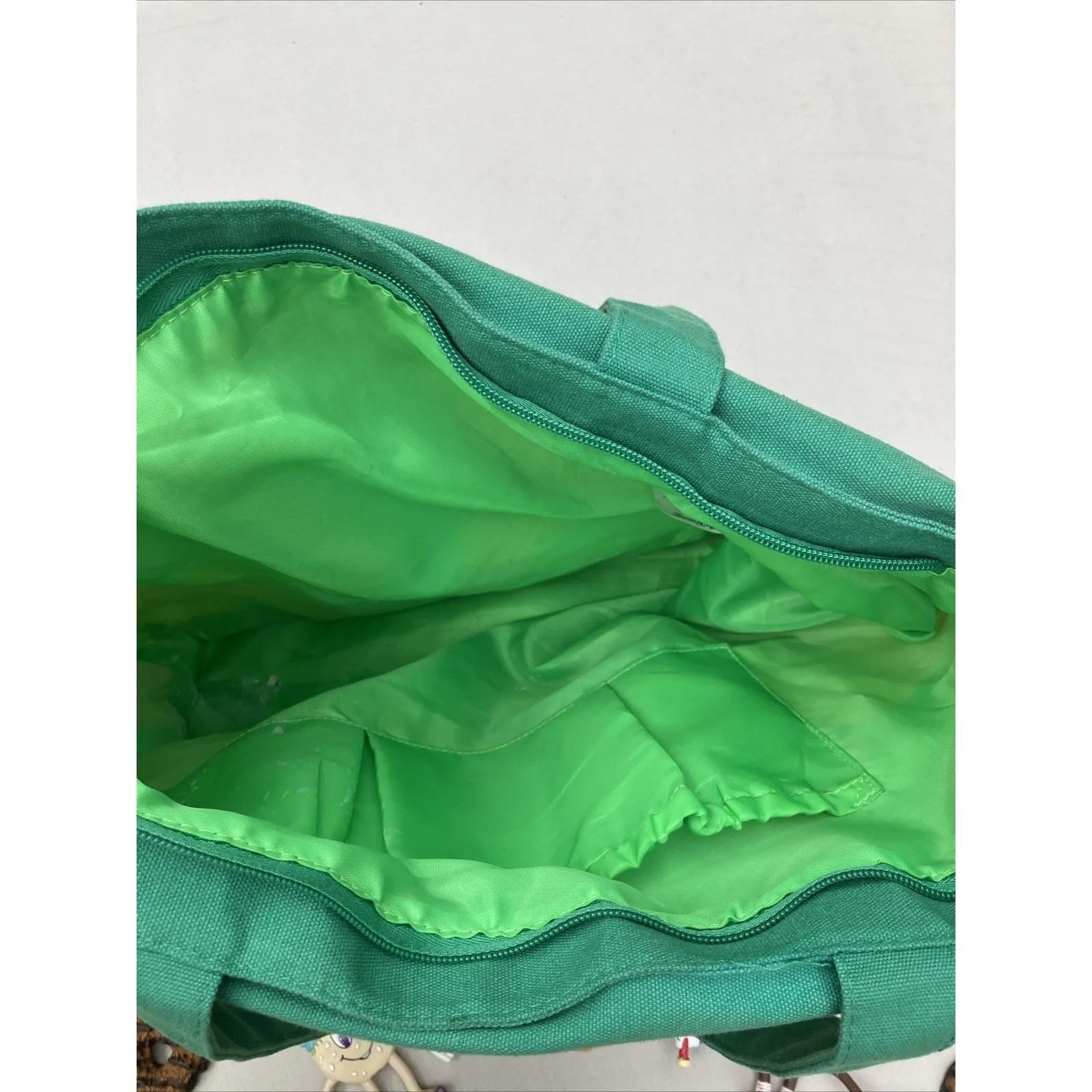 Vintage Girl Scouts Tote Bag &‎ Key Chains Little Brownie Bakers Cookies RARE - Image 3