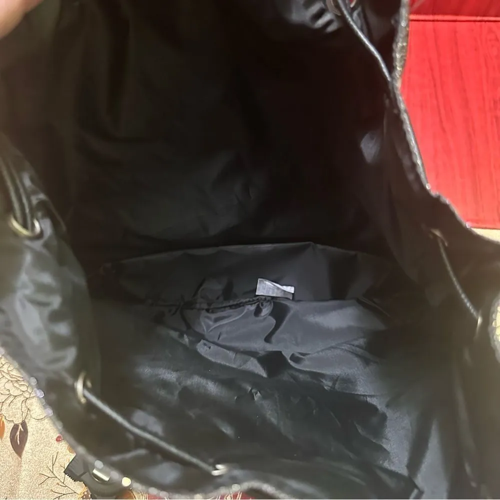Victorias Secret black sparkles Backpack - Image 10