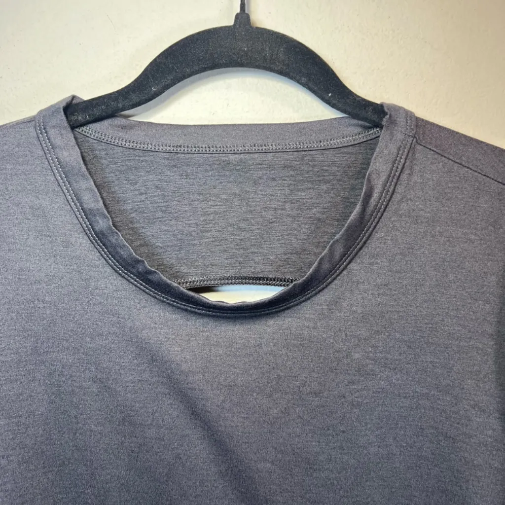 All in Motion Women's Soft Stretch Long Sleeve Athletic Top Black Cut Out NEW XL - Image 2