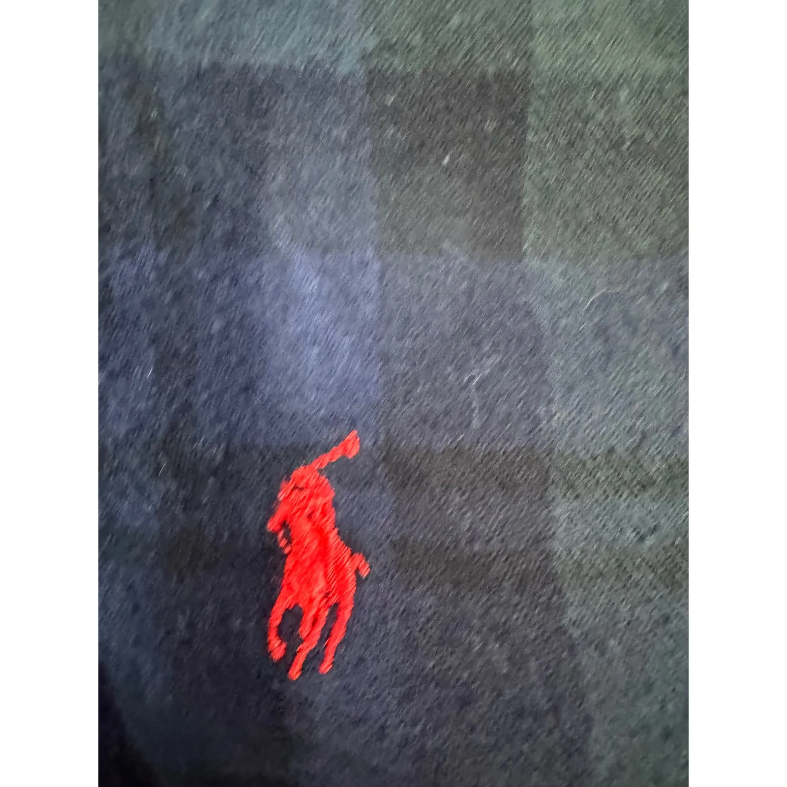 Polo Ralph Lauren Blackwatch Plaid Flannel Robe Men's S/M Vintage Cotton Lounge - Image 4