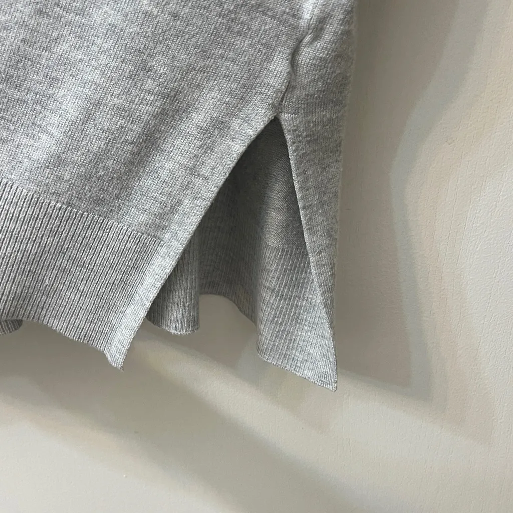 a new day Light Gray Open Cardigan - Image 6
