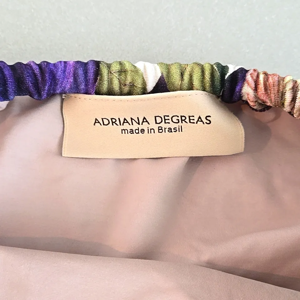 Adriana Degreas Fig Bikini Swim Set Purple Size M - Image 4