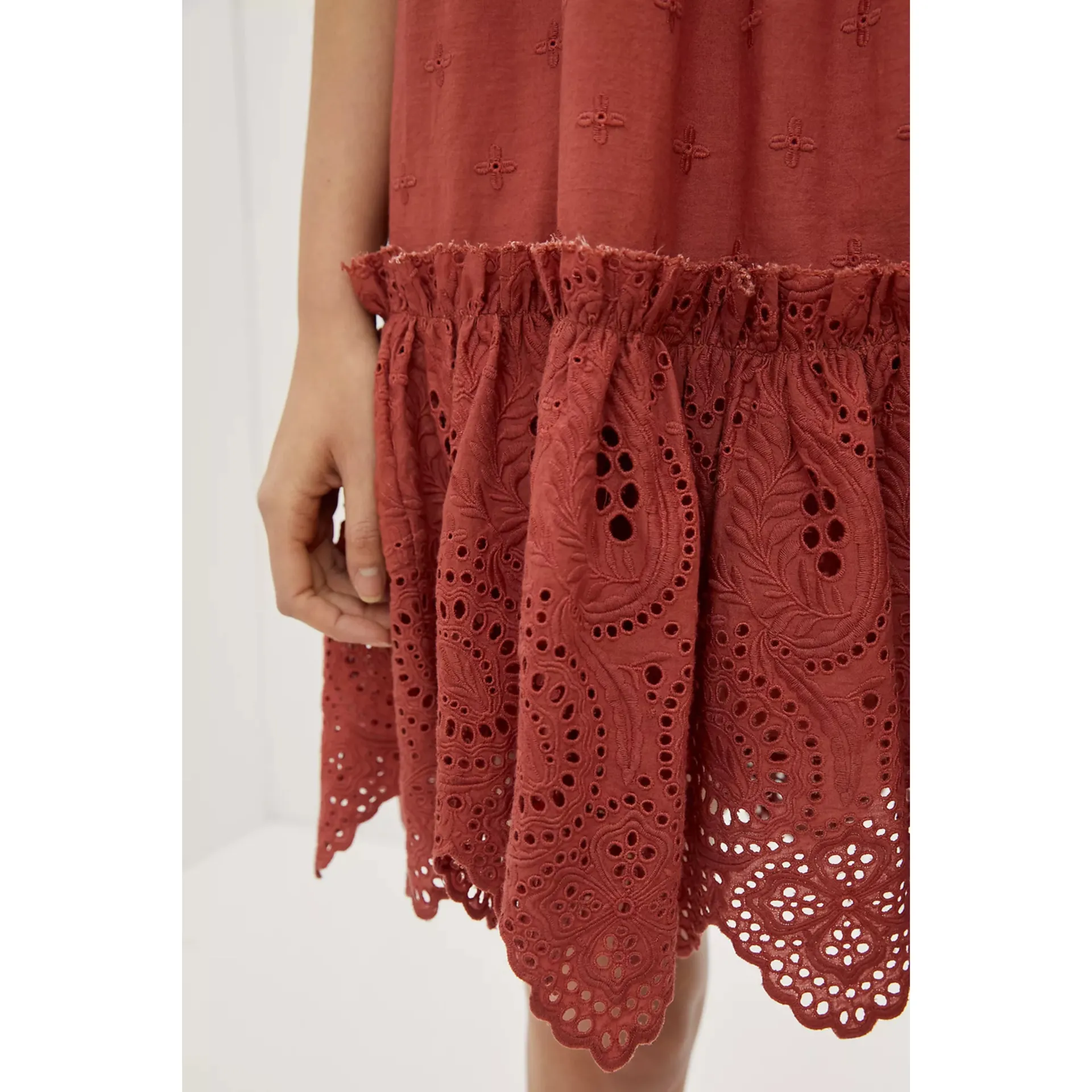 Lillian Puff-Sleeved Mini Dress - Image 4