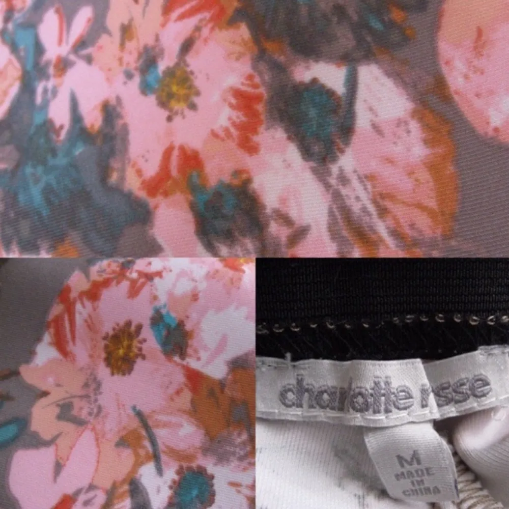 Charlotte Russe Floral Leggings - Image 5