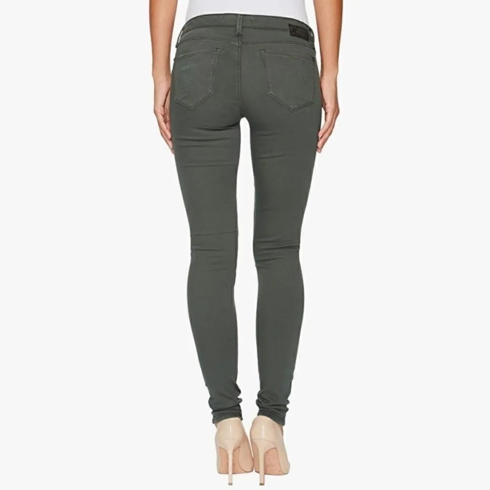 MAVI Women’s Adriana Urban Green Twill Green Size 27 - Image 3