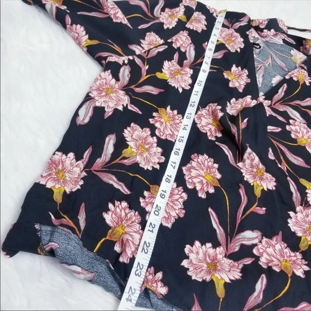 Somedays Lovin Floral Choker Neckline Faux Wrap - Image 6