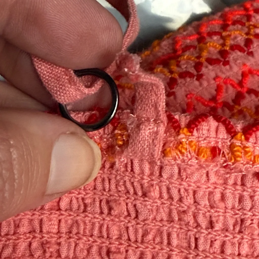 Maaji Zephyra Smocked Cotton Cover-up Minidress - Flawed - Image 10