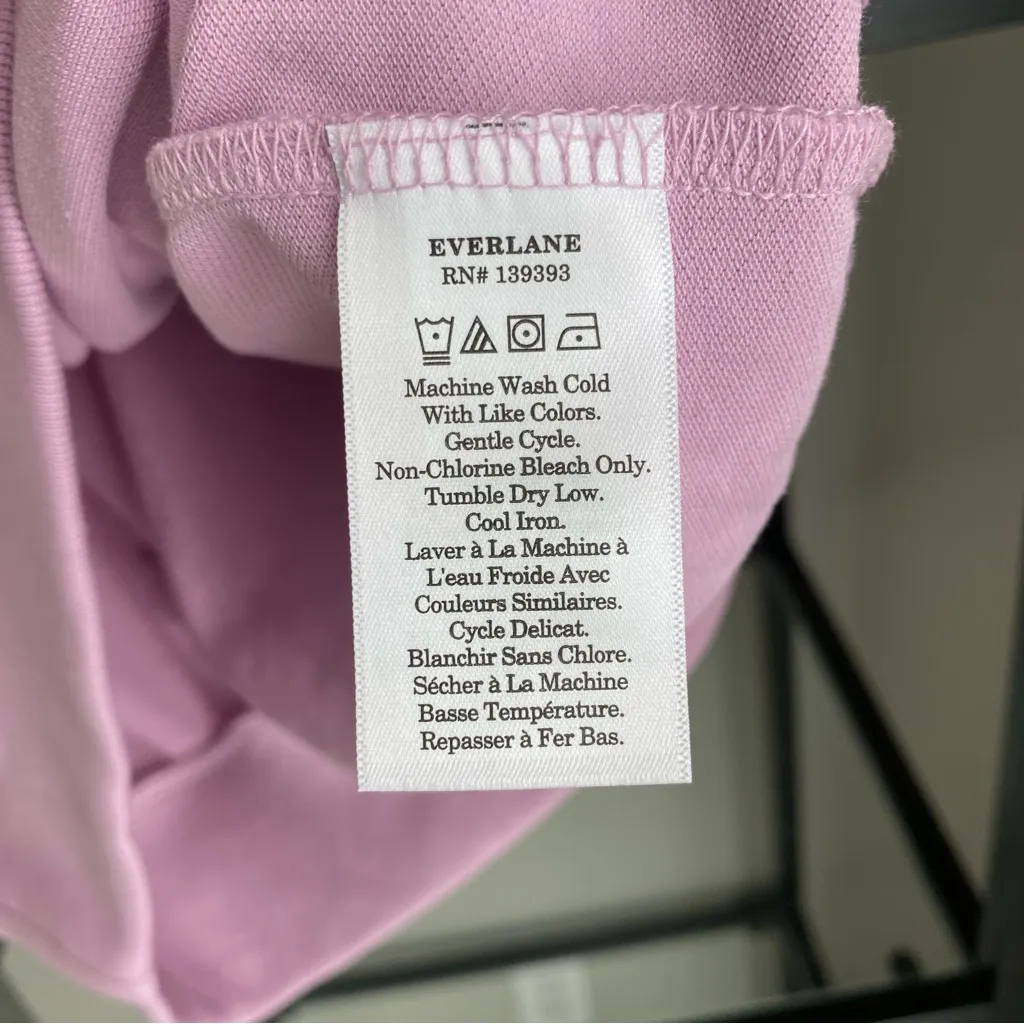 NWOT Everlane Short Sleeve Polo Tee - Image 4