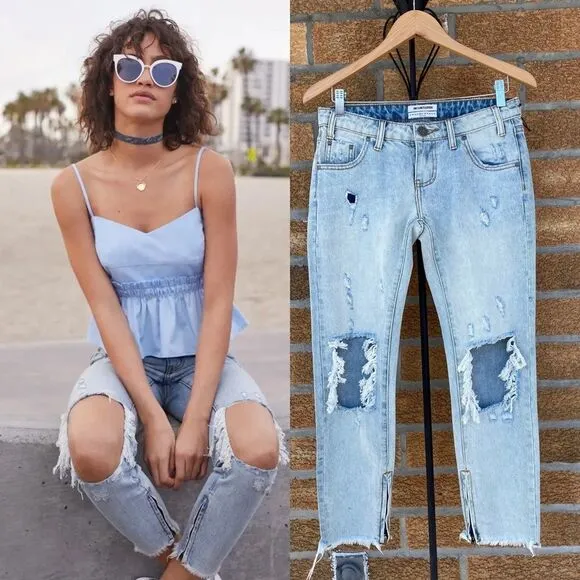 one teaspoon Freebirds Ripped Boyfriend jeans 26 - Image 2
