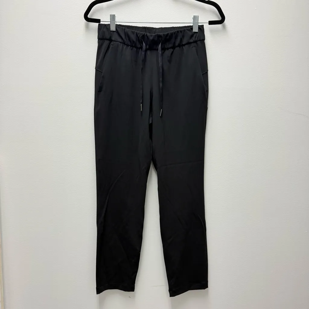 Lululemon On the Fly 7/8 Pant, Black | Size 4 - Image 3