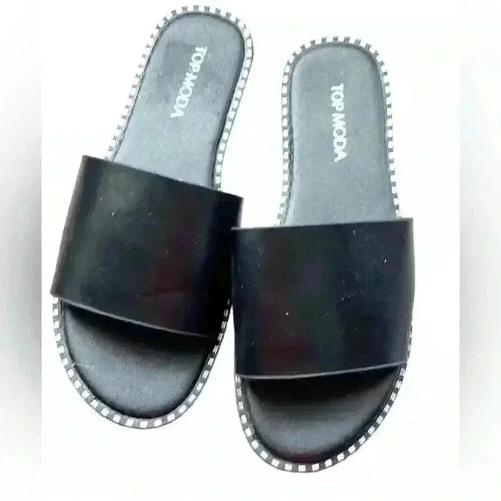 Top Moda  slip on‎ sandals. - Image 2