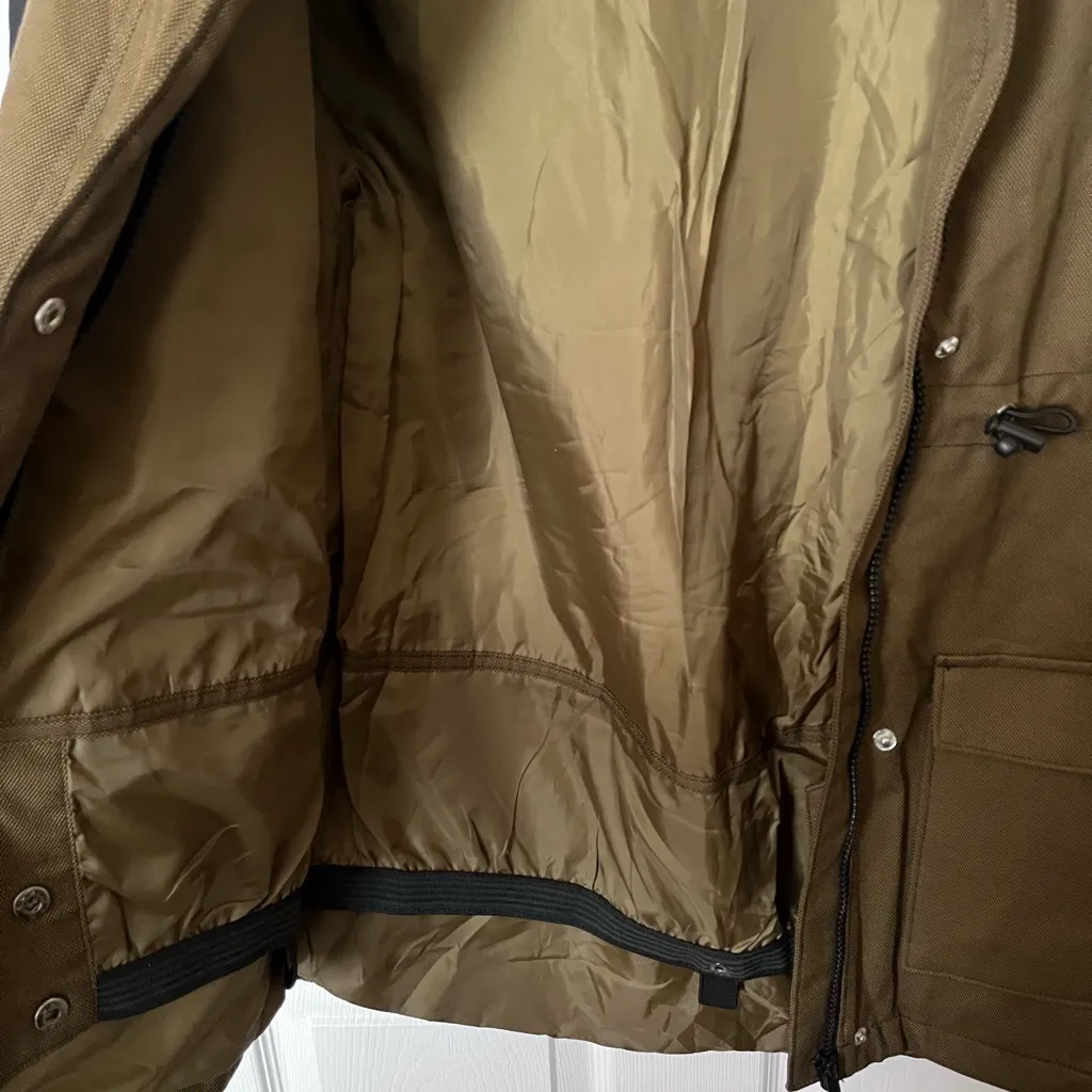 Aperture  Black and Olive Ski Jacket - Image 5