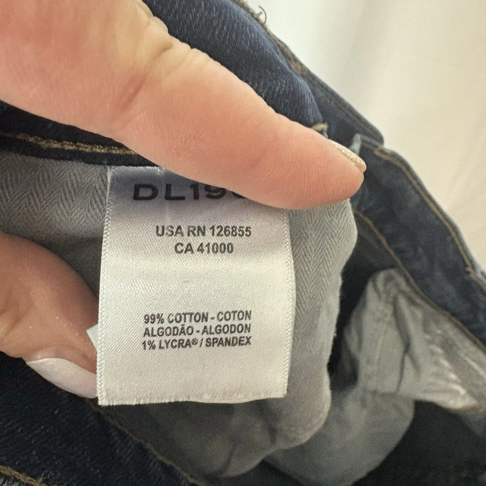 DL1961 Emilie Straight Ultra High Rise Vintage Jeans Women’s Size 31 Classic - Image 13