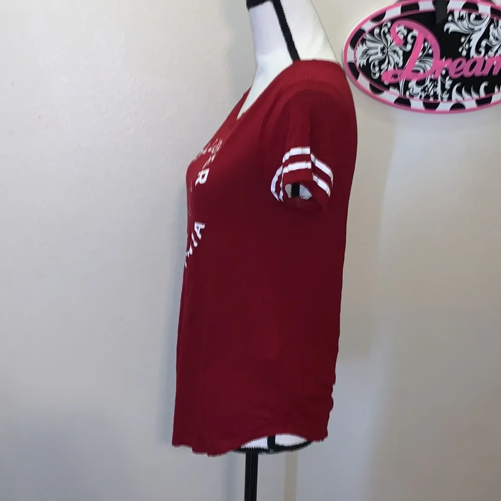 Hollister  California Easy T-shirt Short Sleeve Red - Image 3