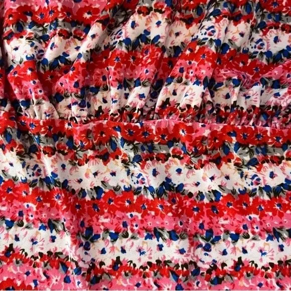 Source Unknown Ditsy floral print cross back dress size medium - Image 5