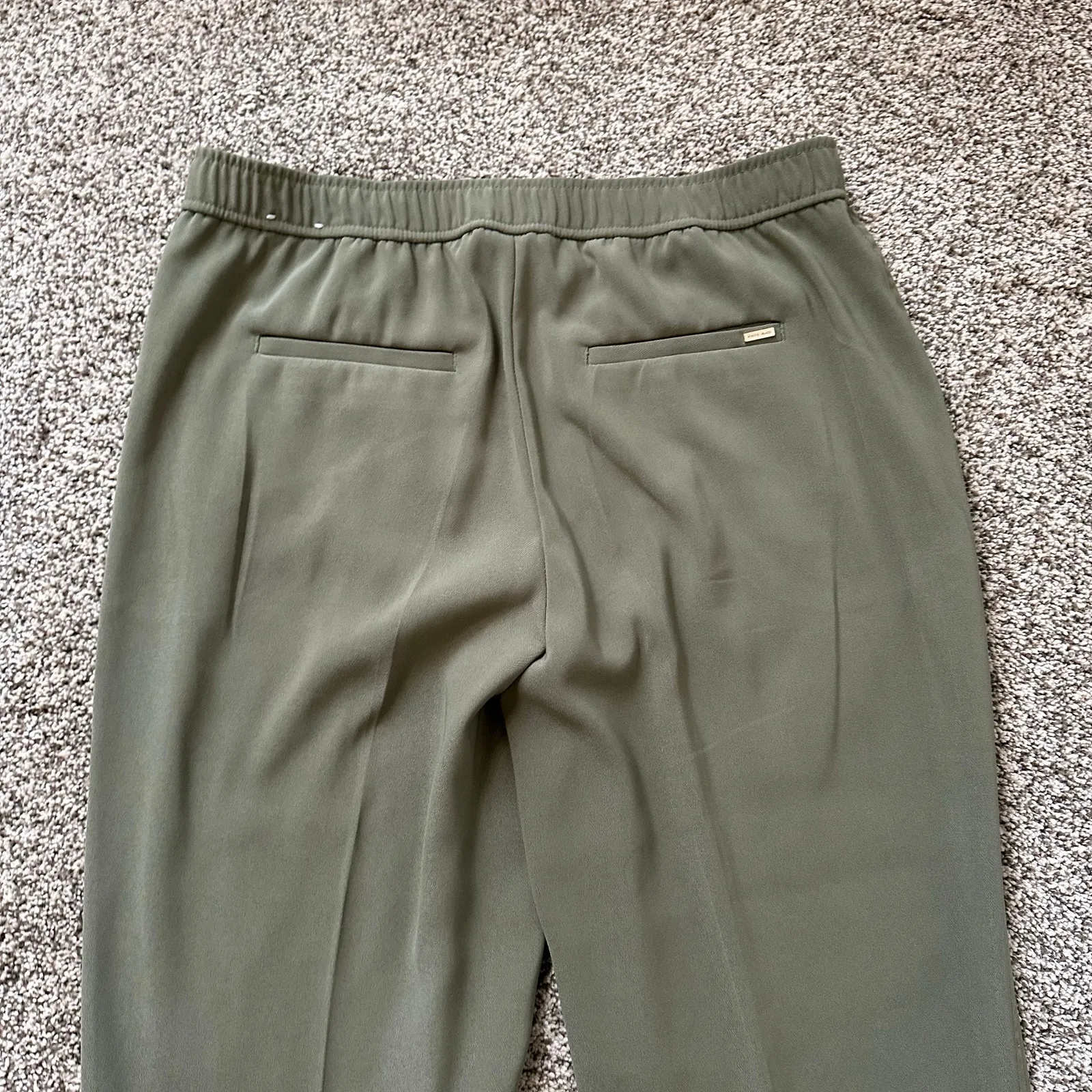 White House Black Market sage green the Slim Ankle dress pants size 10 - Image 5