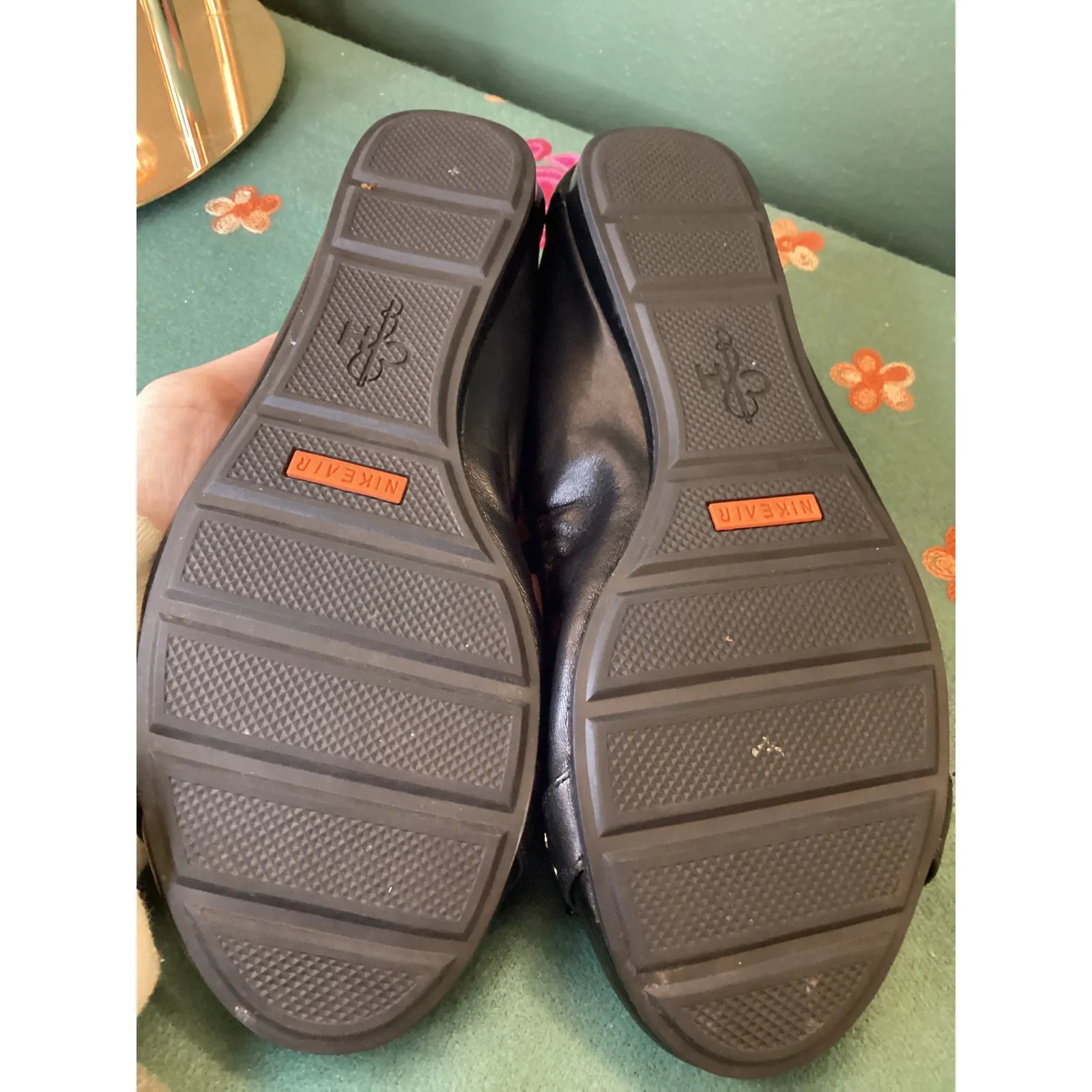 Cole Haan Women Black Patent Leather Bow Ballet Flats Shoes Size 8B - Image 8