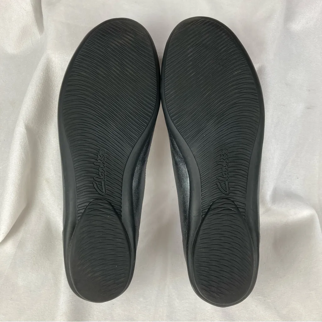 Collection by Clarks Gracelin Mara Pewter Silver Ballet Flats Women Size 7 - Image 7