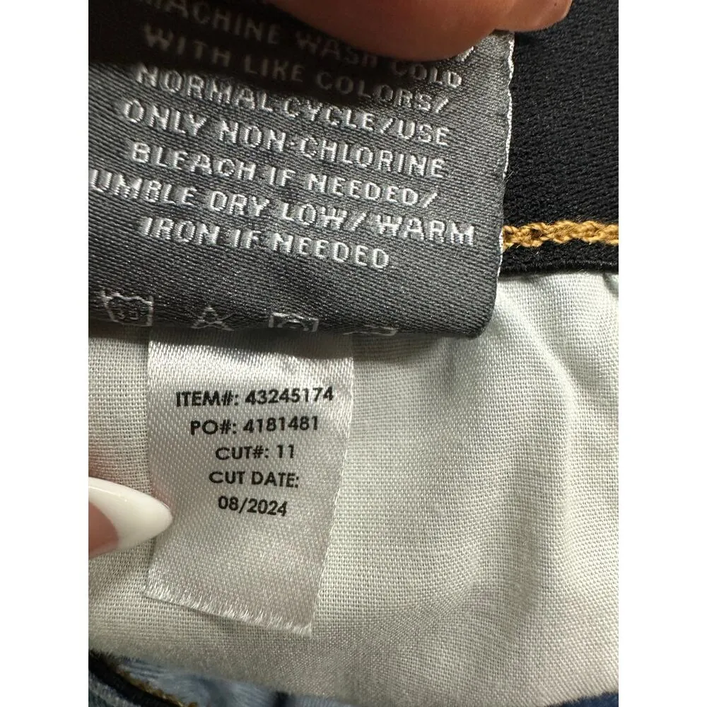 Torrid High Rise Baggy Straight Denim Jeans Women 26R Light Wash Stretch Waist - Image 10