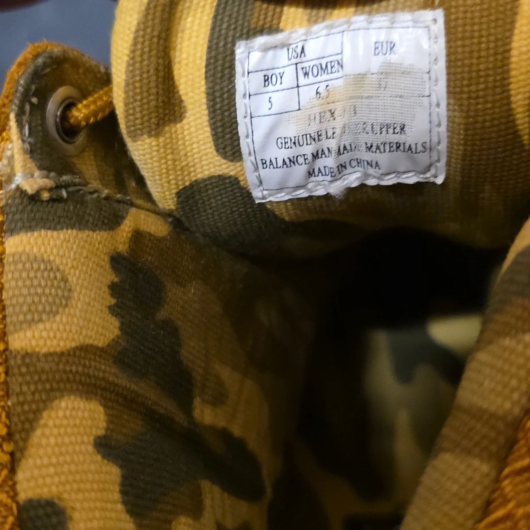 South Pole Tan Suede Boys Or Womens Boots Boys Size 5 / Womens Size 6.5 - Image 14