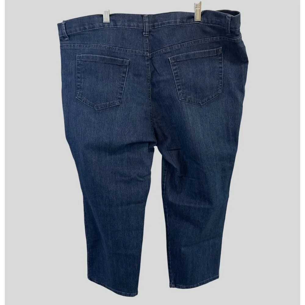 Gloria Vanderbilt Amanda Size 20W Plus Relaxed 5 Pocket Jeans Denim - Image 2