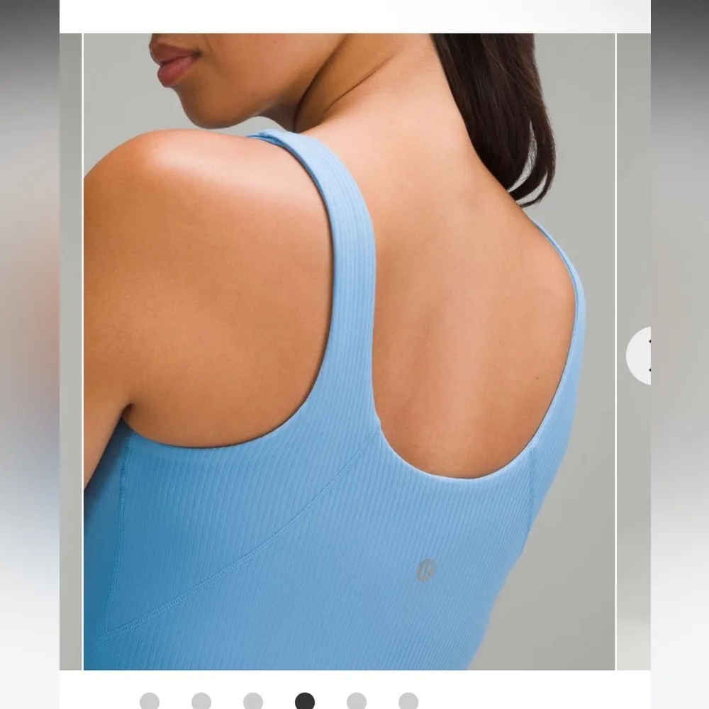 NWT Lululemon Align? Ribbed Henley Tank / Aero Blue/  AEBL - Image 4