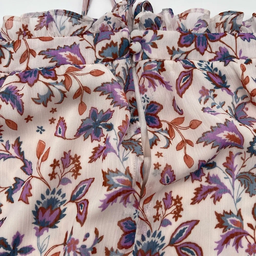 1.State Women's XL Smocked Waist Floral Halter Maxi Dress NEW *Flaw - Image 7