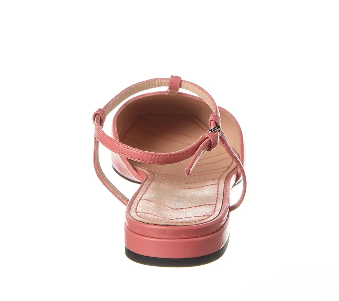 Double G Leather T-Strap ballerinas Ballet Flat Gorgeus Grace Size 38.5 - Image 4