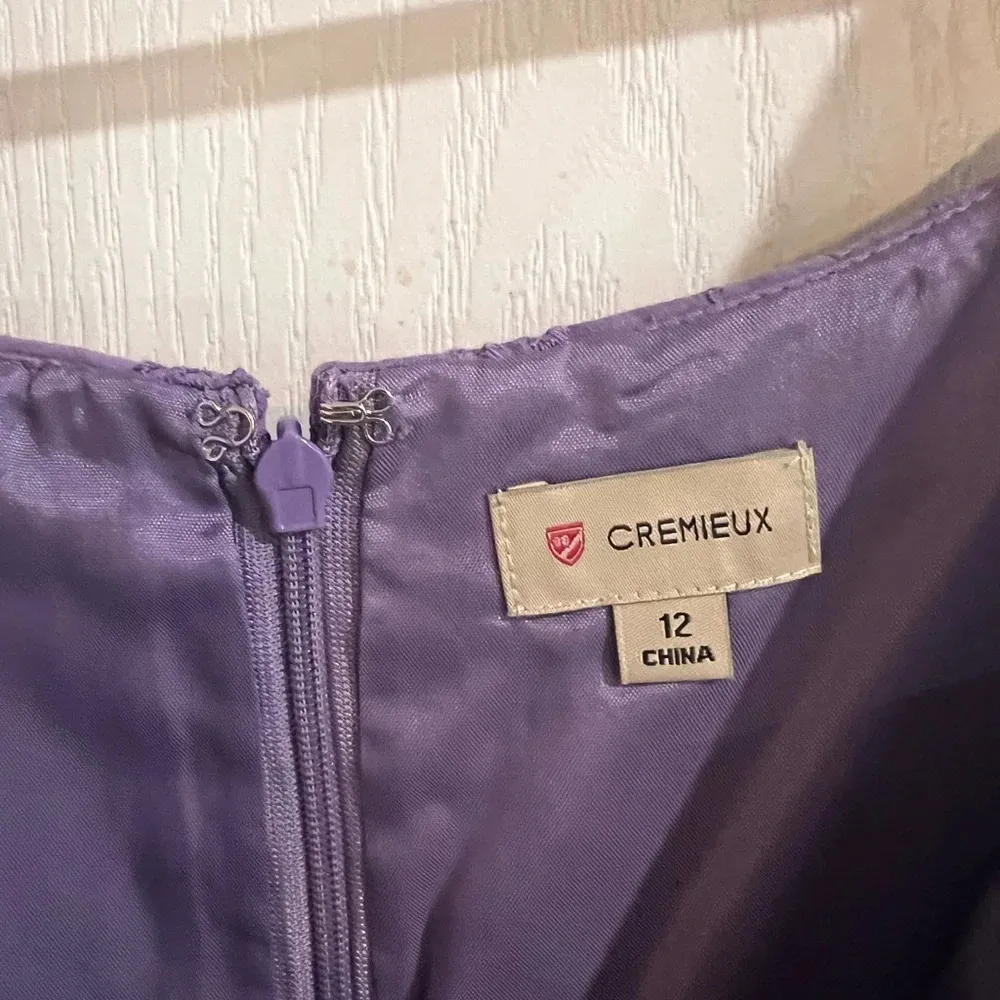 FINAL PRICE NWT Cremieux Purple Lace Dress - Image 4