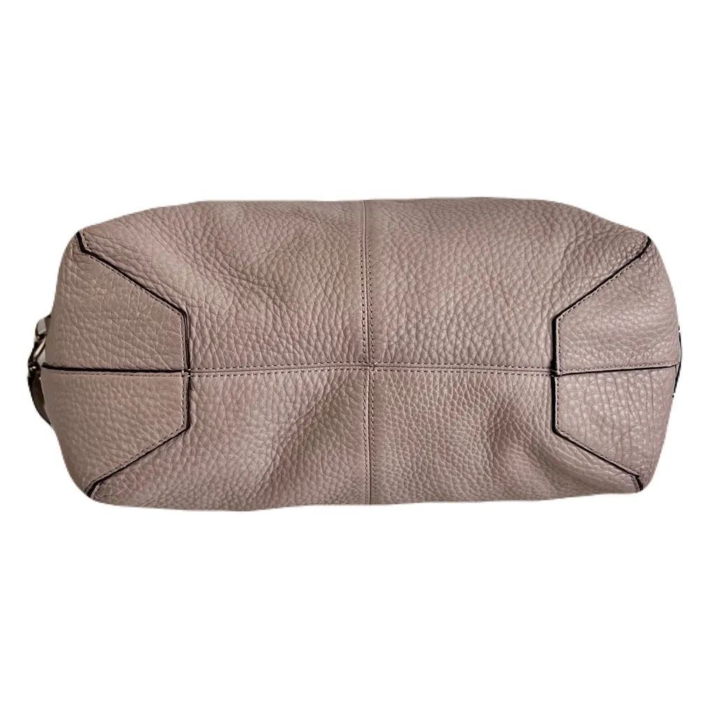 Coach Light Grey ‘Bleeker Cooper’ Pebbled Leather Satchel - Image 5