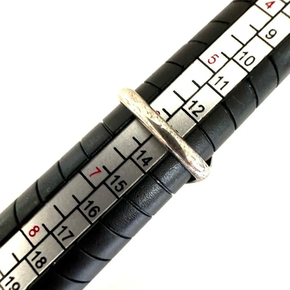 Judy Wallace sterling silver turquoise coral kokopelli ring - Image 7