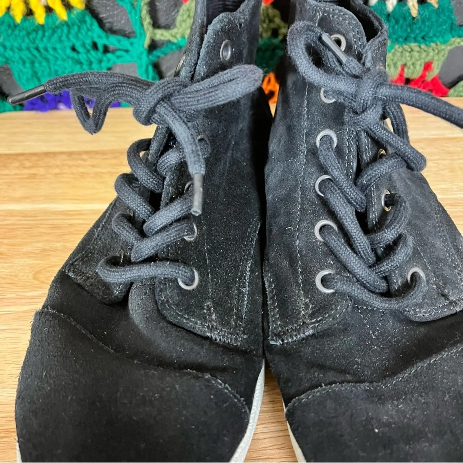 Toms‎ Black Paseo High Top Sneakers Size 9.5 - Image 6