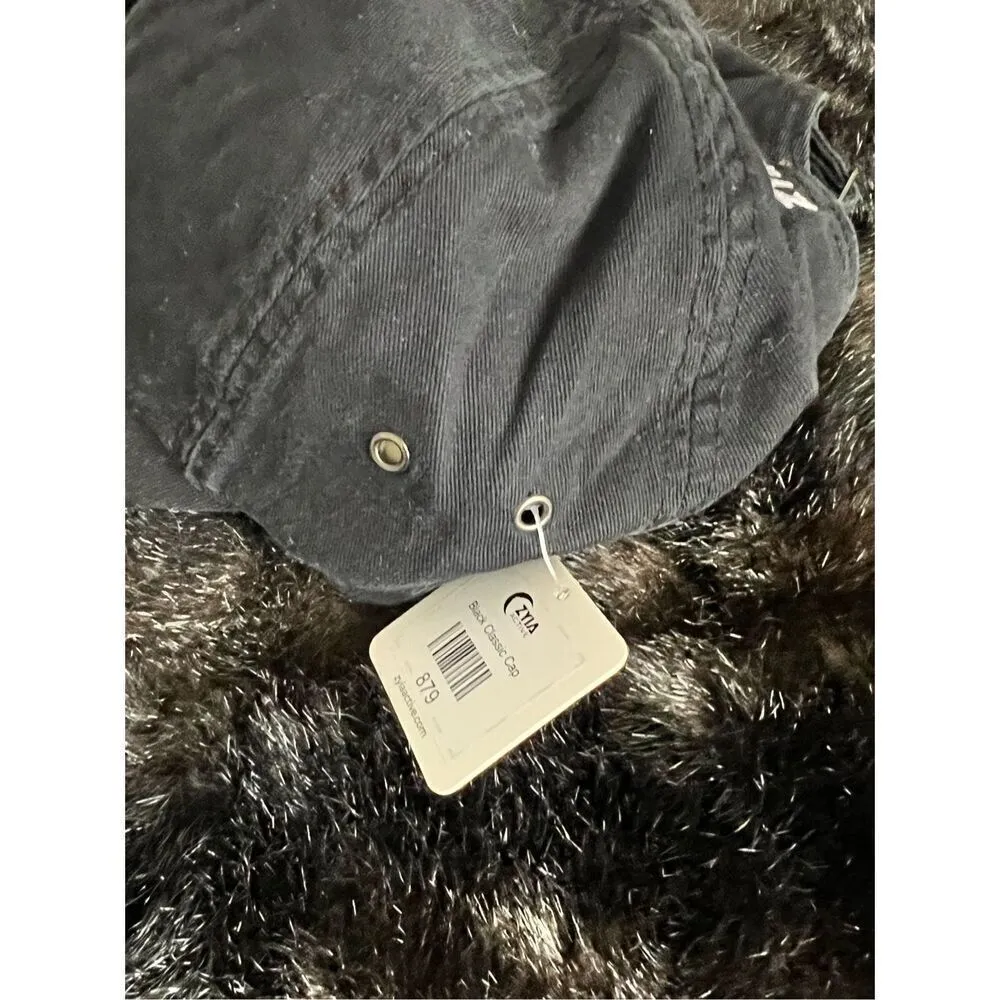 Snapback Adjustable Black Go Active wear Cap Hat Zyia  ballcap - Image 2