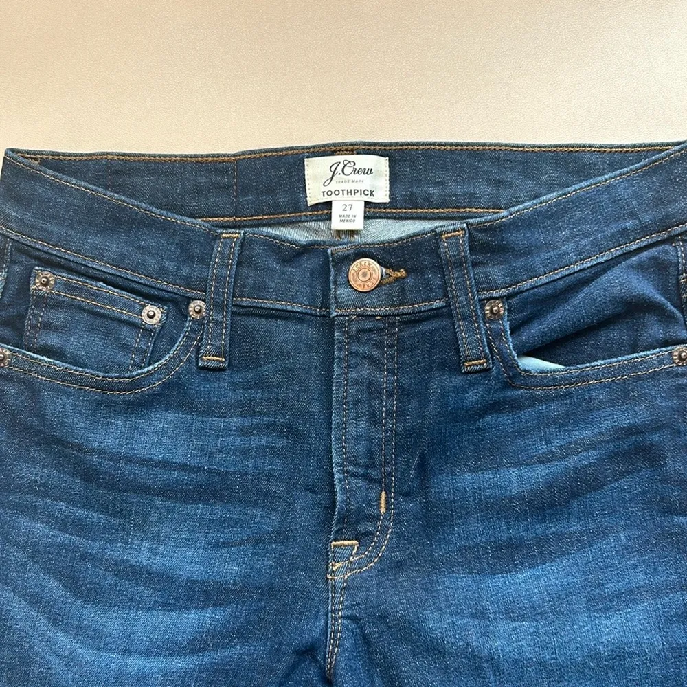 JCrew toothpick jeans - Image 4