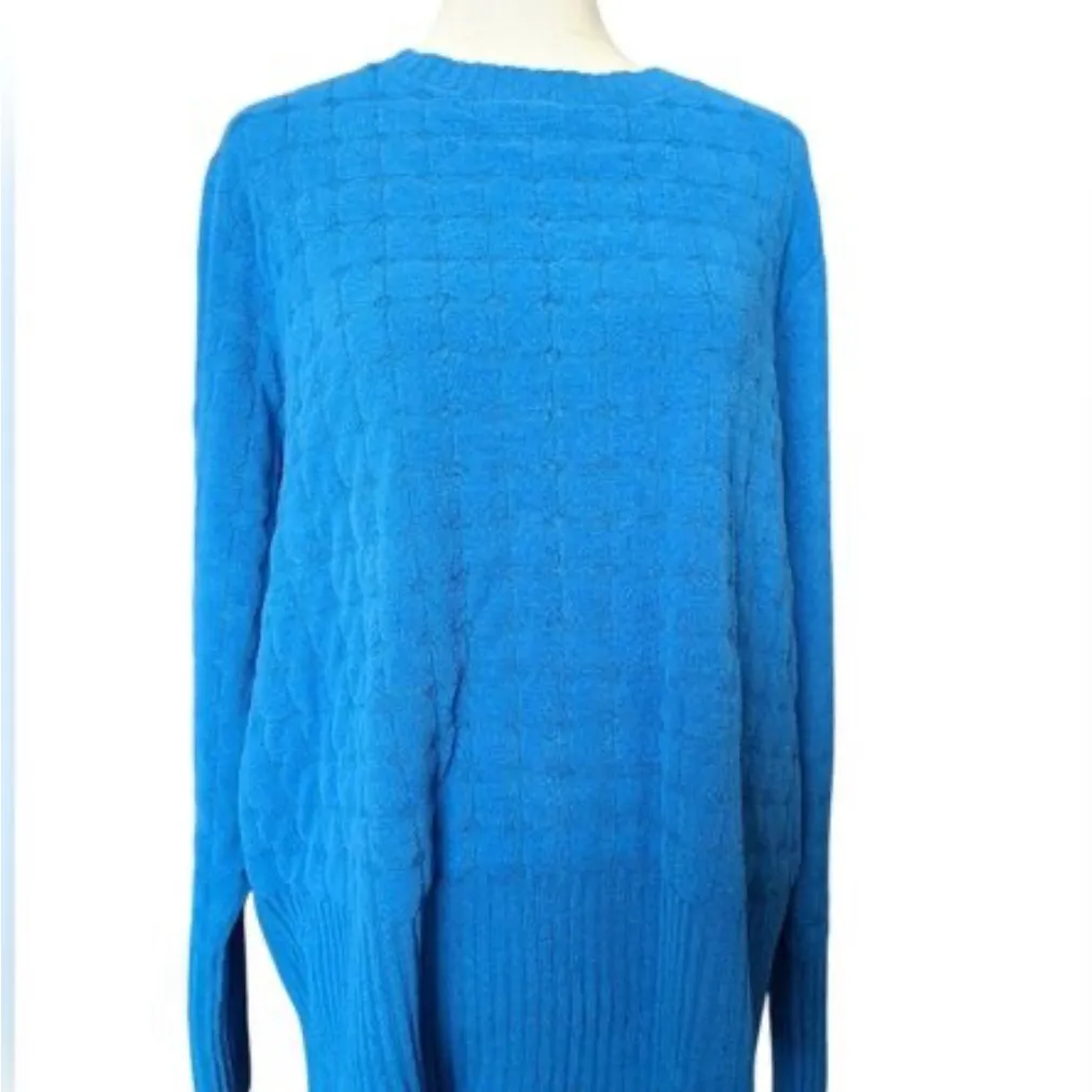 Universal Thread Bright‎ Blue Knit Sweater size XS - Image 2