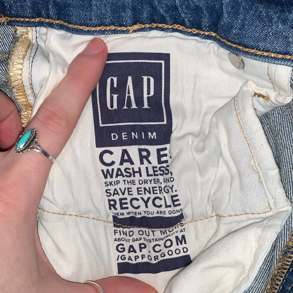 Gap  Cheeky Straight High Rise Jeans - Image 7