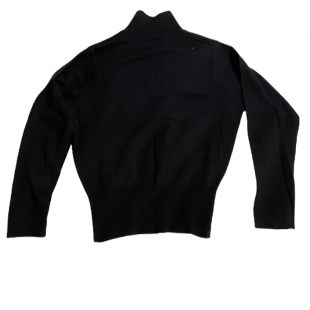 Classiques Entier Black Merino‎ Wool Sweater​ - Image 4